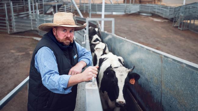 Farmer Jake Last says farmers are offloading animals amid Victoria’s horrific drought conditions.