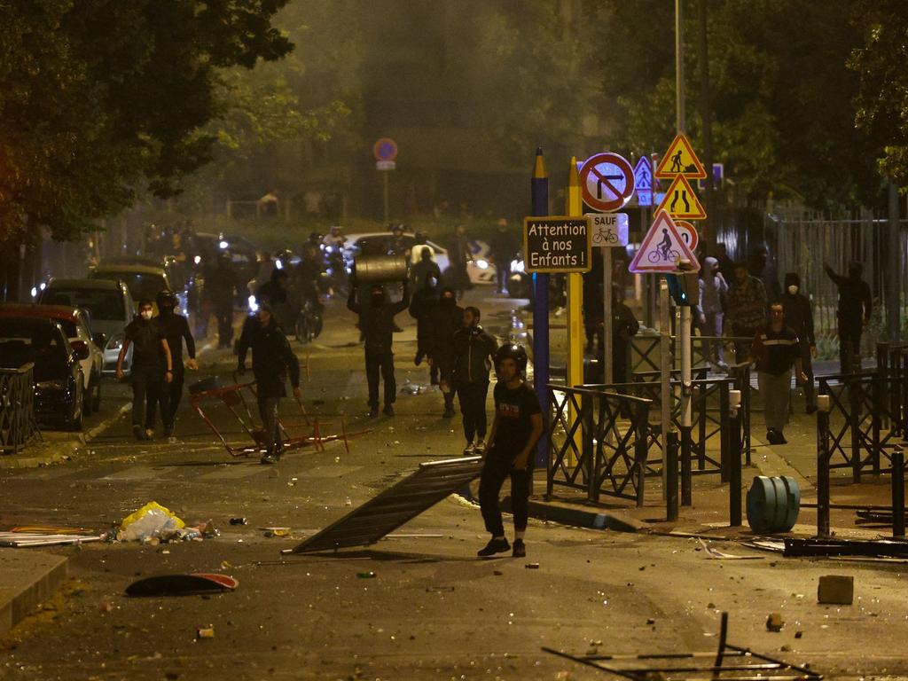 More than 600 people have been arrested after three days of violence. (Photo by Geoffroy VAN DER HASSELT / AFP)