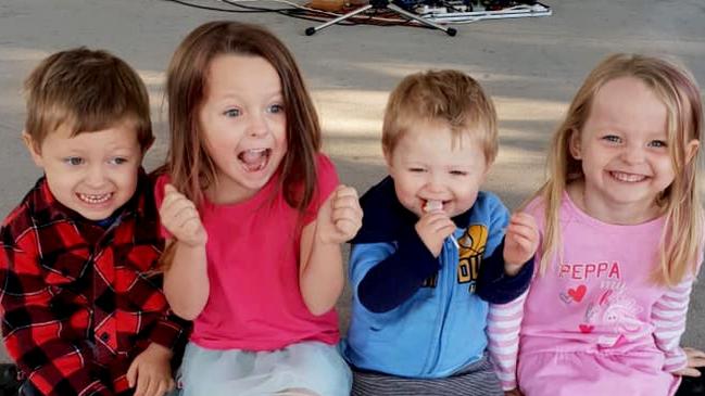 Wyatt, 4, Aaleyn, 6, Zaidok, 2 and Matilda, 5, were all killed after the high-speed collision with a truck.