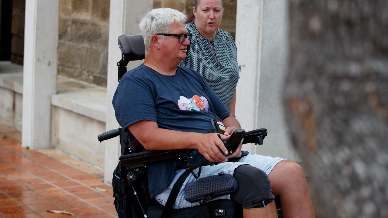 Lily’s father John Van De Putte gave an emotional address to the court. Picture: NCA NewsWire / Nikki Short