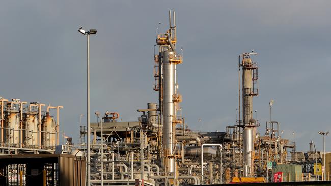 The Esso/BHP Longford gas plant in Gippsland. Picture: Stuart McEvoy.