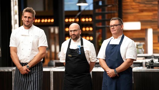 Curtis Stone on set of MasterChef 2019