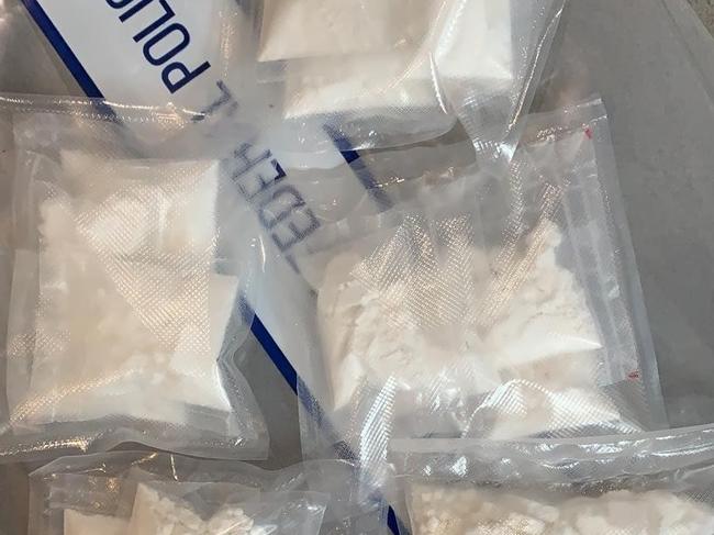 Cocaine allegedly being sent through the mail from Serbia to Sydney.