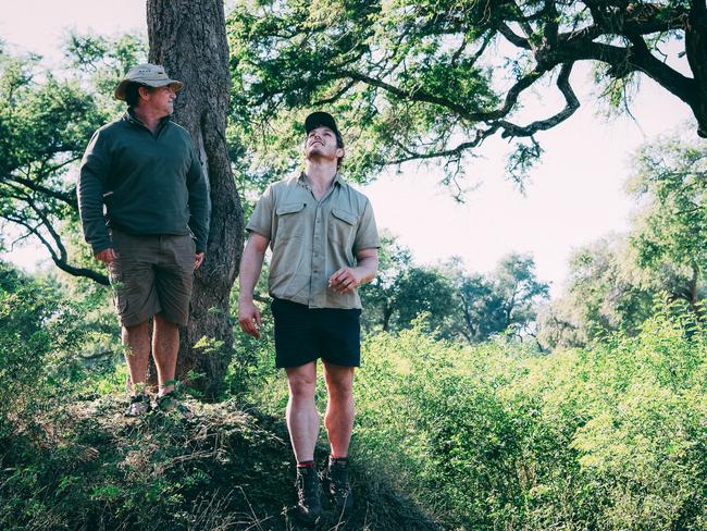 WildArk gave Pocock and partner Emma an exclusive guide through the Mana Pools.