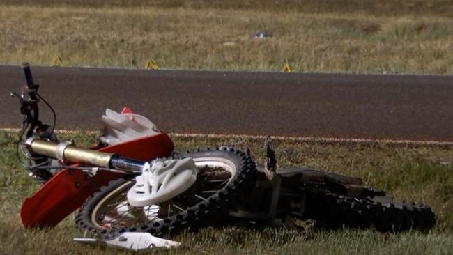 Police have been told the teens were riding off-road motorbikes. Picture: 9 News