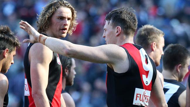 Former Essendon defender Brendon Goddard believes Daniher could have been more committed to his rehab. Picture: George Salpigtidis