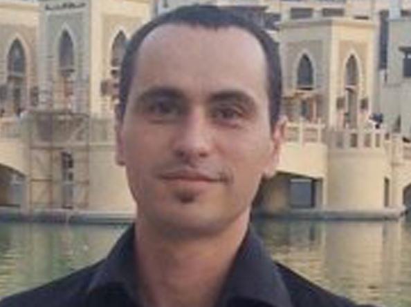 In this undated photograph provided by the advocacy group Detained in Dubai, British-Australian dual national Scott Richards is seen in Dubai, United Arab Emirates. Richards, who wanted to raise money for Afghans who fled their country's long war, has been detained by Dubai police for weeks over promoting a charity, his supporters say. (Detained in Dubai photo via AP)