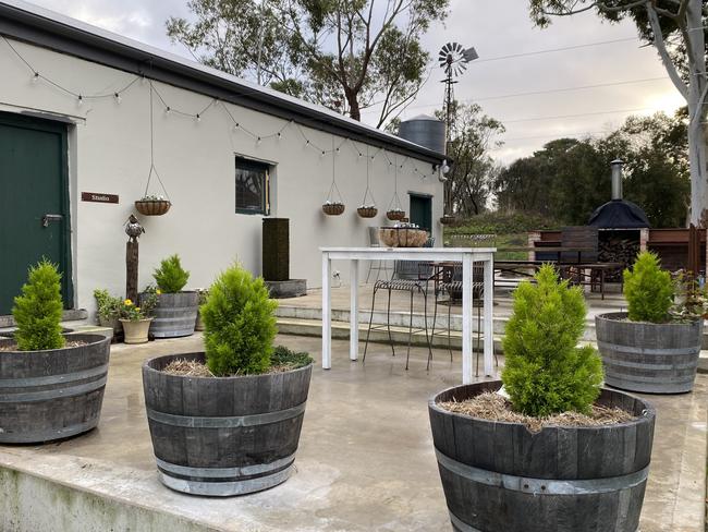 Something special is 'brewing' out at Hatherleigh as retired army officer David Smith and his artist wife Sabrina convert their 120 year old barn into a brewery and art studio space. Picture: Supplied