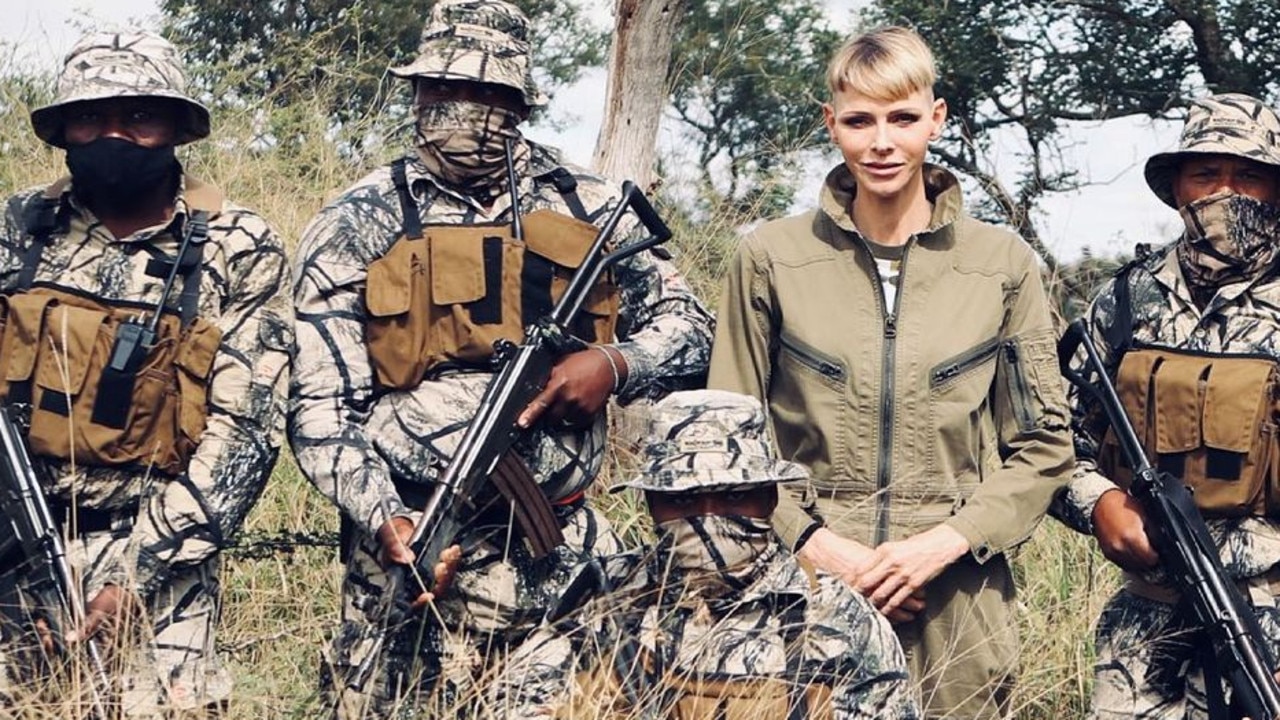 Princess Charlene has been doing conservation work in South Africa. Picture: Instagram