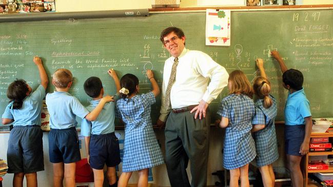 Brian as the principal at West Ryde Public School.