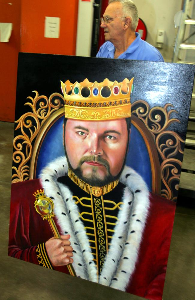 The Archibald Prize portrait of radio personality Kyle Sandilands.