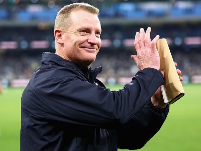 Michael Voss has led the Blues back to finals. Picture: Quinn Rooney/Getty Images