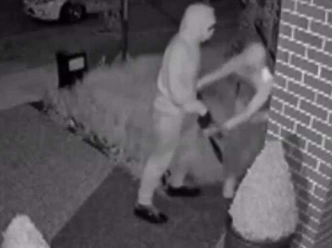 More than 90,000 Victorians have been victims of aggravated burglaries. Picture: Nine News