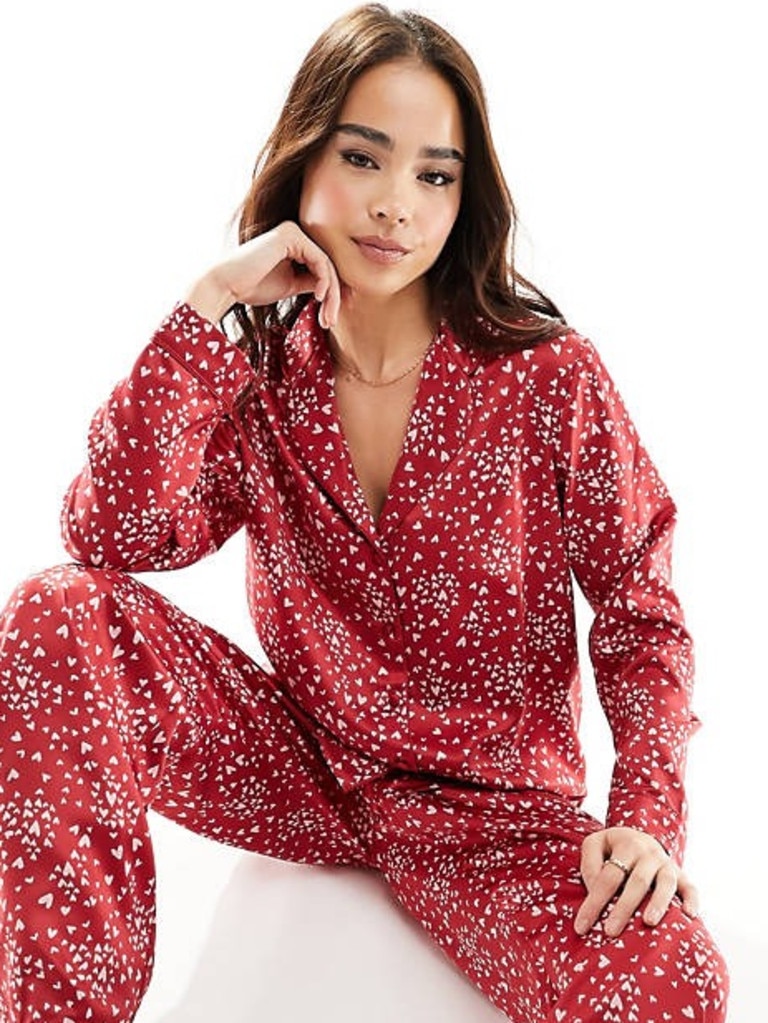 New look satin online pyjamas