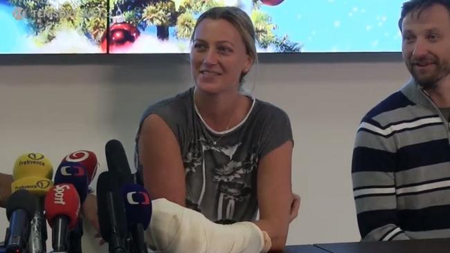 Petra Kvitova Stabbed Tennis Player Released From Hospital News Com