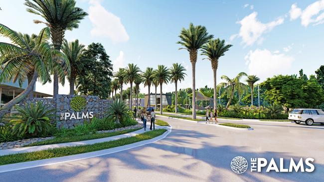 Paradise Palms owner Darren Halpin has released a suite of new promotional material ahead of the launch of a major new masterplan for the vision of transforming the former Kewarra Beach golf course into The Palms Collection - a residential and tourism development complete with caravan park and water park. PICTURE: SUPPLIED