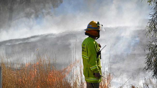 Residents with fire lighting permits must check with local fire wardens on a case-by-case basis. Picture: Jorja McDonnell