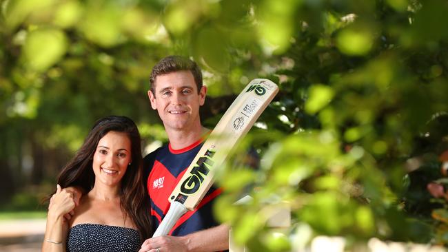 Ian Cockbain with wife Amy.