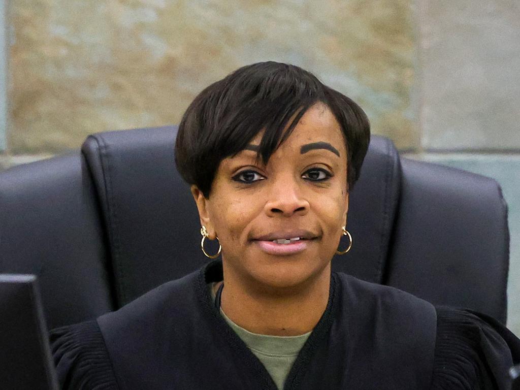 District Court Judge Tierra Jones presides during a court appearance by Duane Davis in Clark County District Court. Picture: Getty Images North America/ Getty Images via AFP