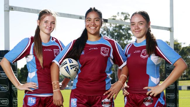 Hills Sports boast an undefeated NRL Schoolgirls season in 2023 Picture: Tim Hunter.