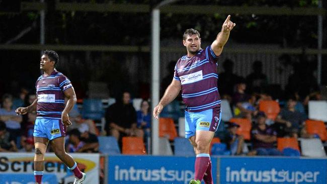 Dave Taylor made just two appearances for the CQ Capras this season. Picture: Chris Ison ROK110318ccapras3