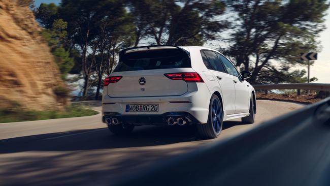 The Volkswagen Golf R 20 Years is about $10,000 more than the standard version.