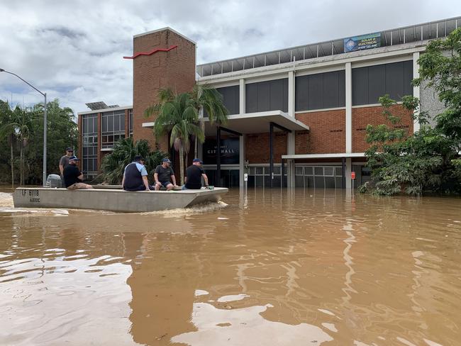 Lismore City Hall on March 1 last year. Picture: Stuart Cumming