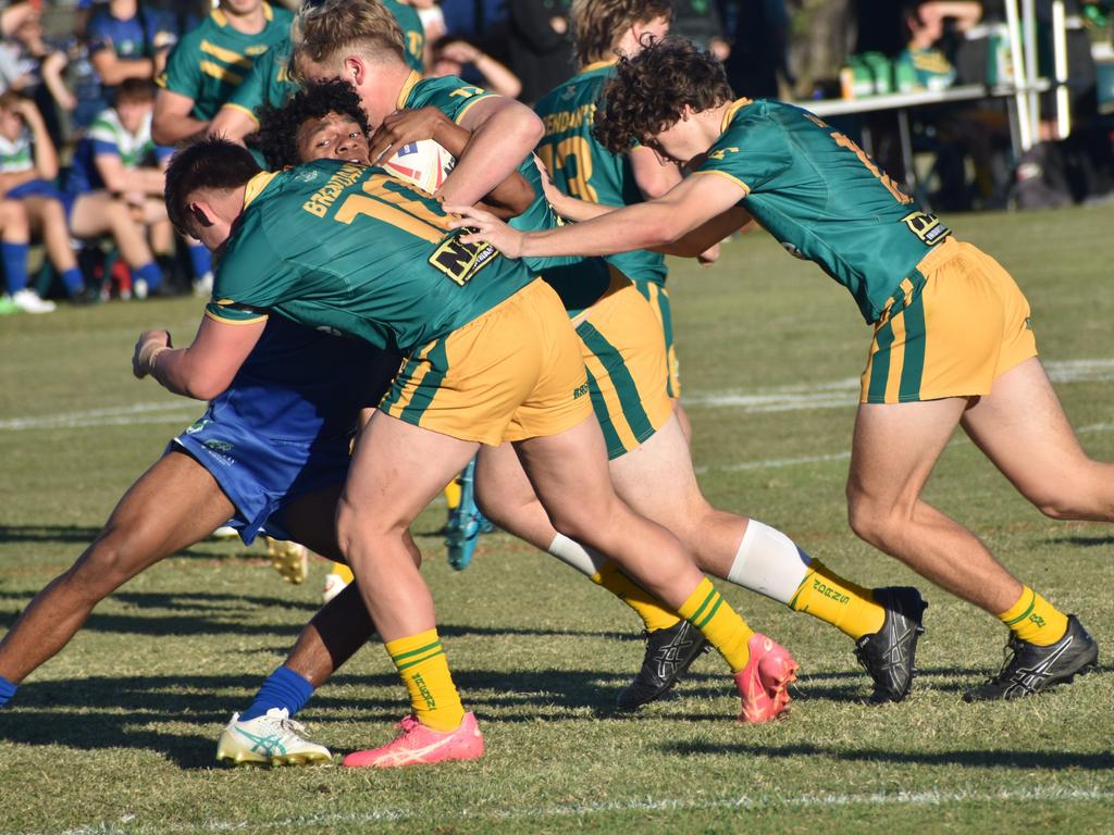 Dolphins Cup Round 3, The Cathedral College versus St Brendan's College, at Kettle Park, Rockhampton, on June 11, 2024.