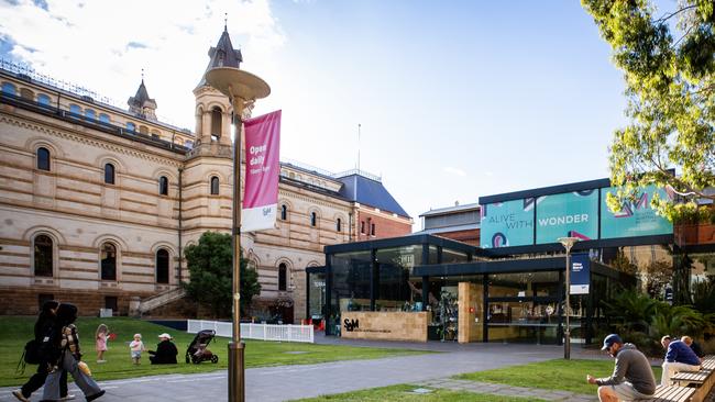 South Australian Museum on North Terrace in Adelaide. Picture: Tom Huntley