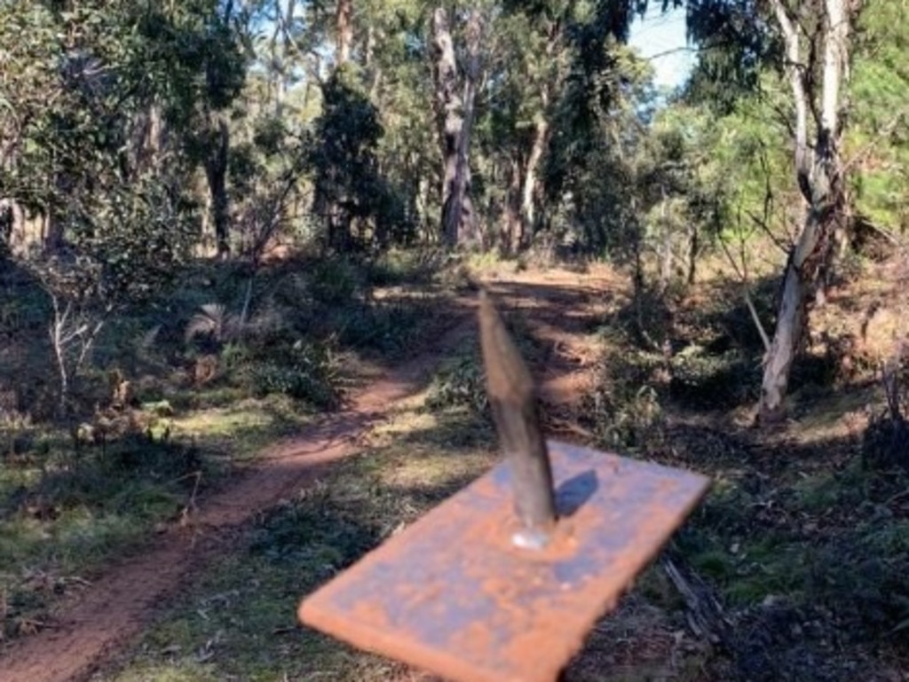 These spikes were located in State Forests in NSW's central west region.