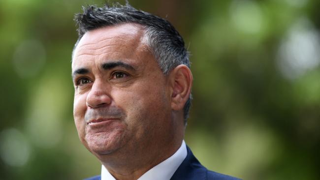 NSW Deputy Premier John Barilaro has weighed in on the debate. Picture: Joel Carrett/AAP