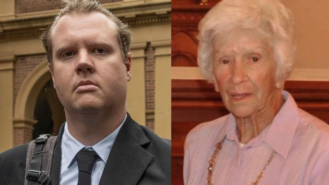 Kristian White has been found guilty of fatally tasering Clare Nowland, 95, in a nursing home in Cooma in May 2023. Picture: NewsWire