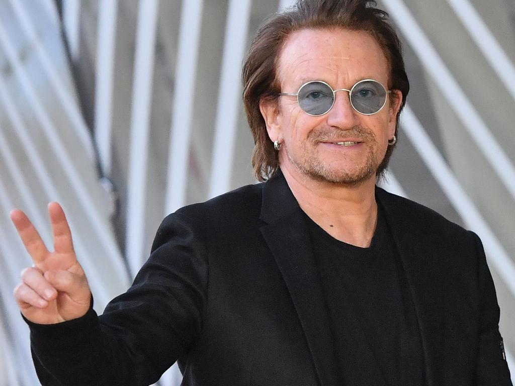 U2’s Bono is returning to Australia as part of his world tour. Picture: Emmanuel Dundand
