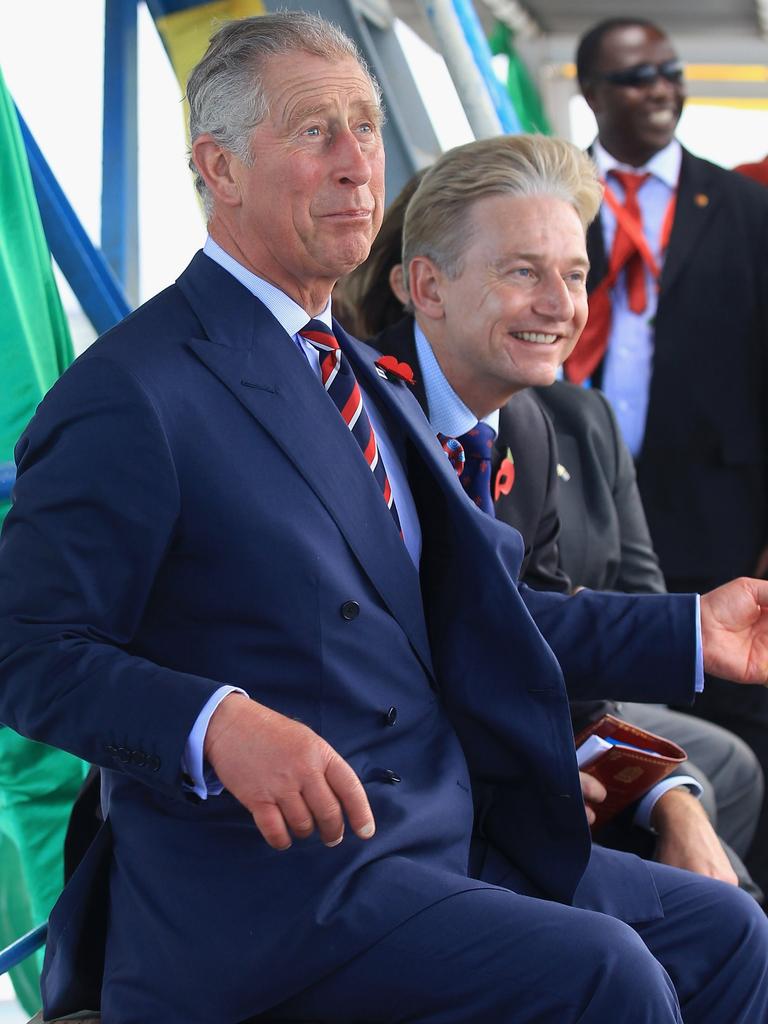 The then-Prince of Wales with Sir Clive back in 2011. Picture: Chris Jackson/Getty Images