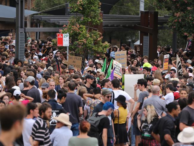 Invasion day: GetUp activists march in protest to change date | Daily ...