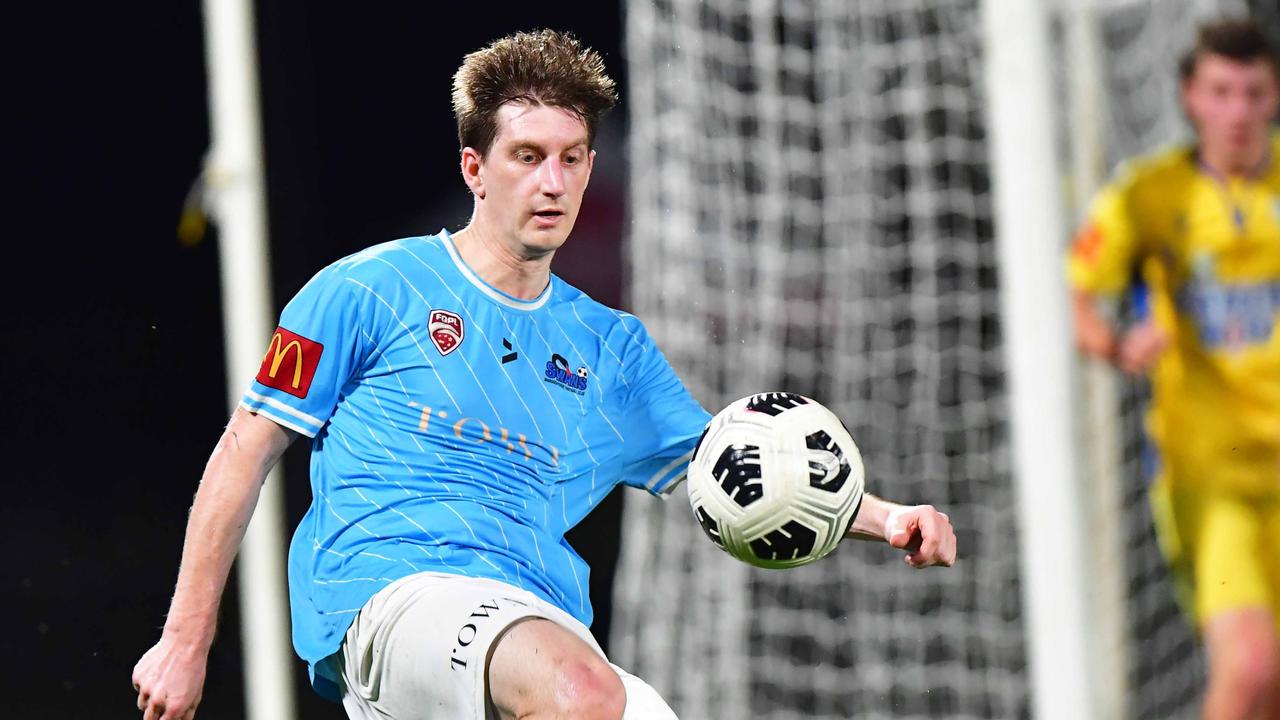 SOCCER: Men's, Kawana V Maroochydore Swans. Picture: Patrick Woods.