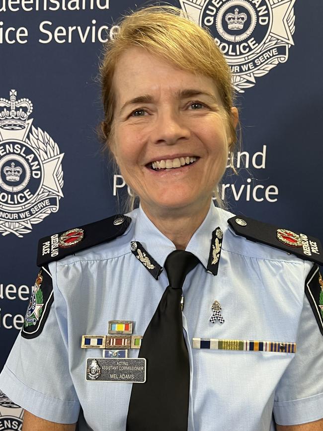 Acting Assistant Commissioner Mel Adams. Picture: Keith Woods.