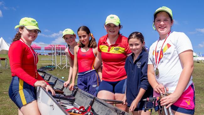 24.08.2024 - 2024 Brisbane Schoolgirl Rowing Association Championship. Photos by Stephen Archer.