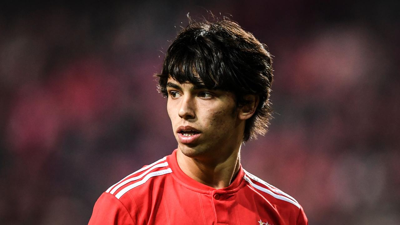 Benfica's Portuguese midfielder Joao Felix is a Manchester United target