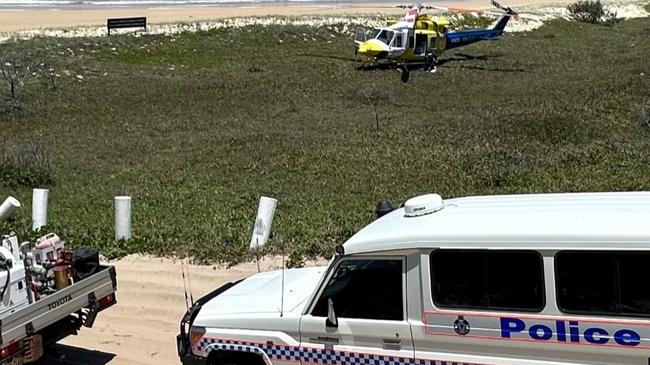 A young girl has been flown from Kâ&#128;&#153;gari with serious injuries after being struck by a vehicle on the popular tourist island off the Fraser Coast on November 30, 2023.