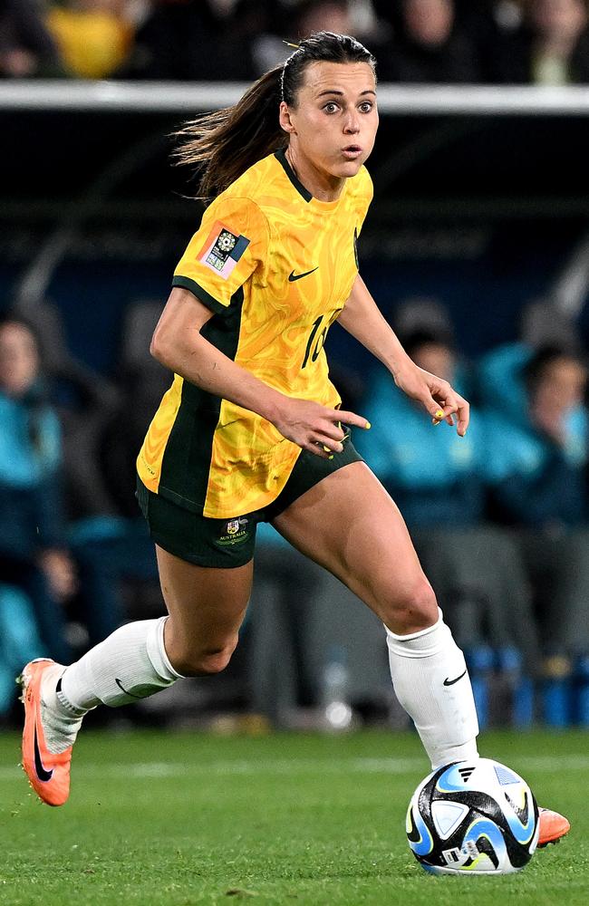 Real Madrid signing Hayley Raso should get more chances to use her pace against Nigeria after a bruising encounter with Ireland. Picture: Bradley Kanaris/Getty Images