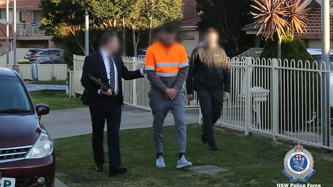 20-year-old Chester Hill man Omar Kouchaji has been arrested in relation to a string of robberies in Sydney. Picture: NSW Police