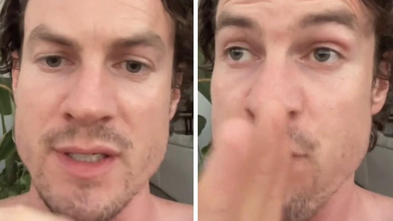 Aussie actor Luke Cook revealed his staggering low income while defending the stikes. Picture: TikTok