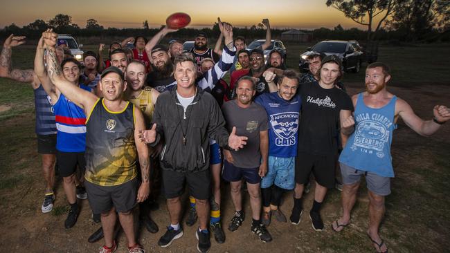 Shane Crawford took on the coaching gig at the struggling country football team. Picture: David Caird