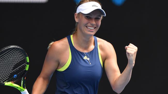 Caroline Wozniacki has a chance to break through for a maiden Grand Slam at this year’s Australian Open. Photo: AAP