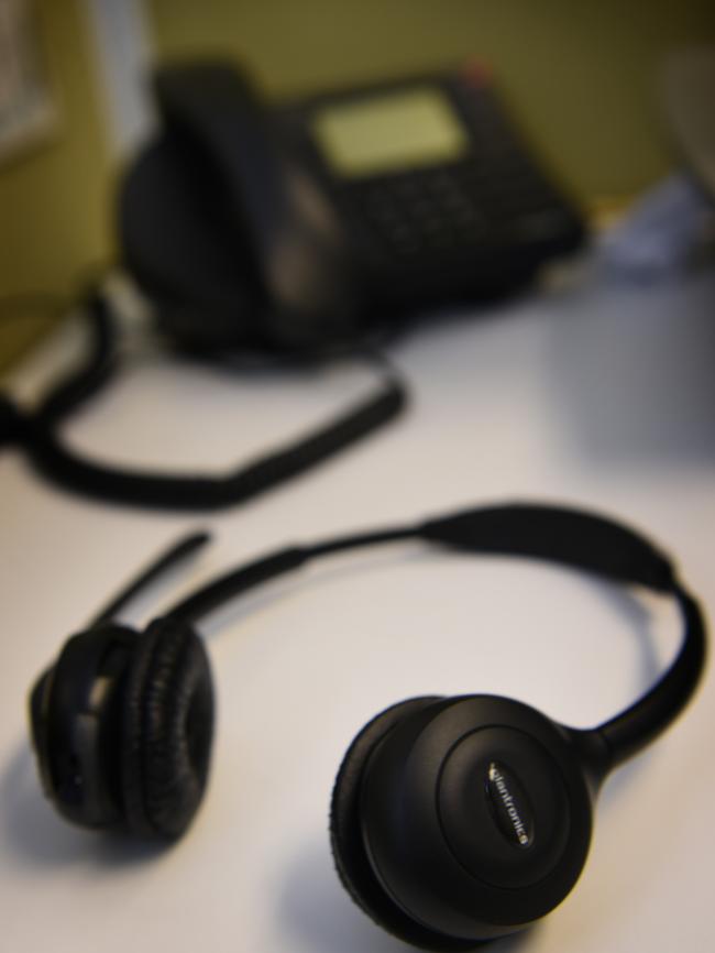 Safe Steps call centre, listening to the calls of victims of family violence and hearing from the 
