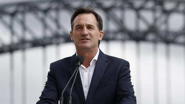 AFL CEO Andrew Dillon. Photo by Darrian Traynor/AFL Photos/via Getty Images