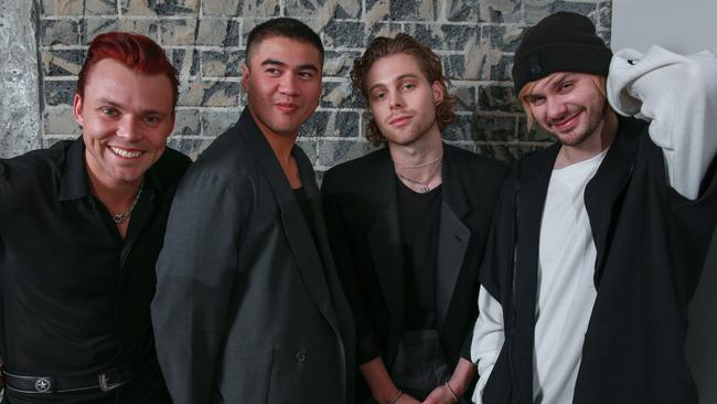 Could 5 Seconds of Summer win Best Group for the second year running? Picture: Justin Lloyd