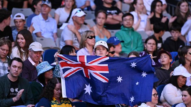 The Australian open will be free of any Australia Day celebrations this year Picture: WILLIAM WEST / AFP