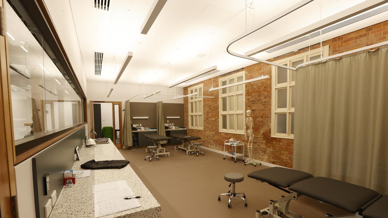 Medical treatment rooms in the Thomas Dixon Centre. Picture: Lachie Millard